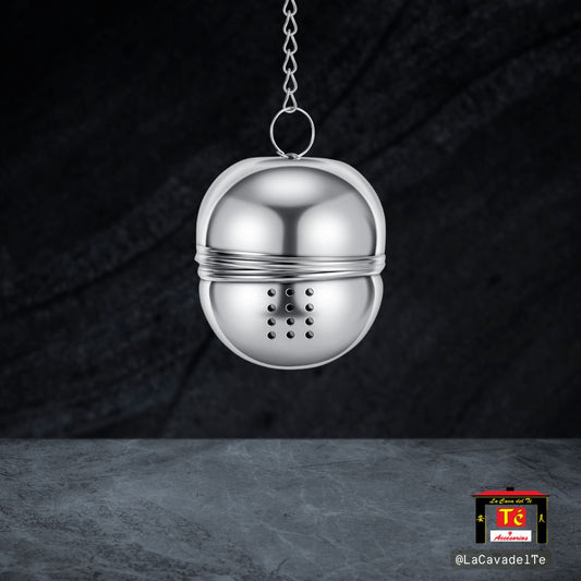 Colador de Té Ovalado – Acero Inoxidable