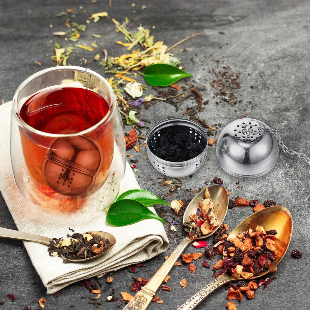 Colador de Té Ovalado – Acero Inoxidable
