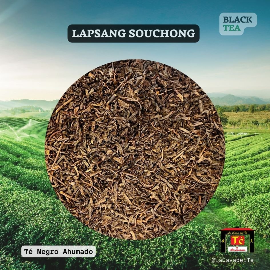 Lapsang Souchong té negro ahumado premium La Cava del Té