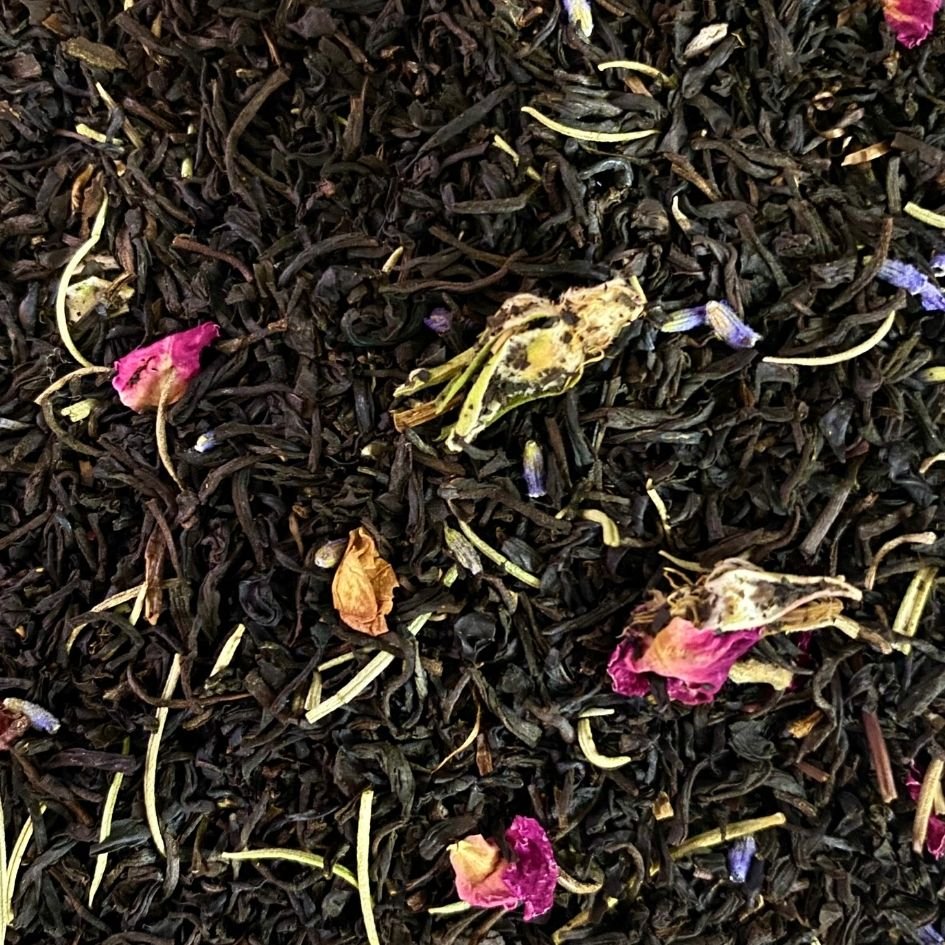 Infusión floral Earl Grey con aciano y bergamota natural
